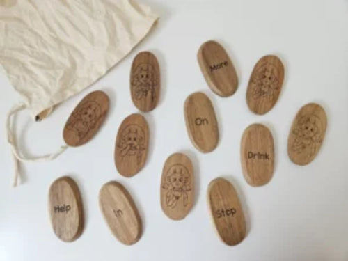 QToys Australia (USA) Sign Language Basic Words set of 12